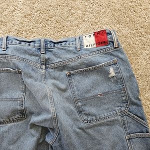 Tommy hilfigure red and white tag carpenter style jeans